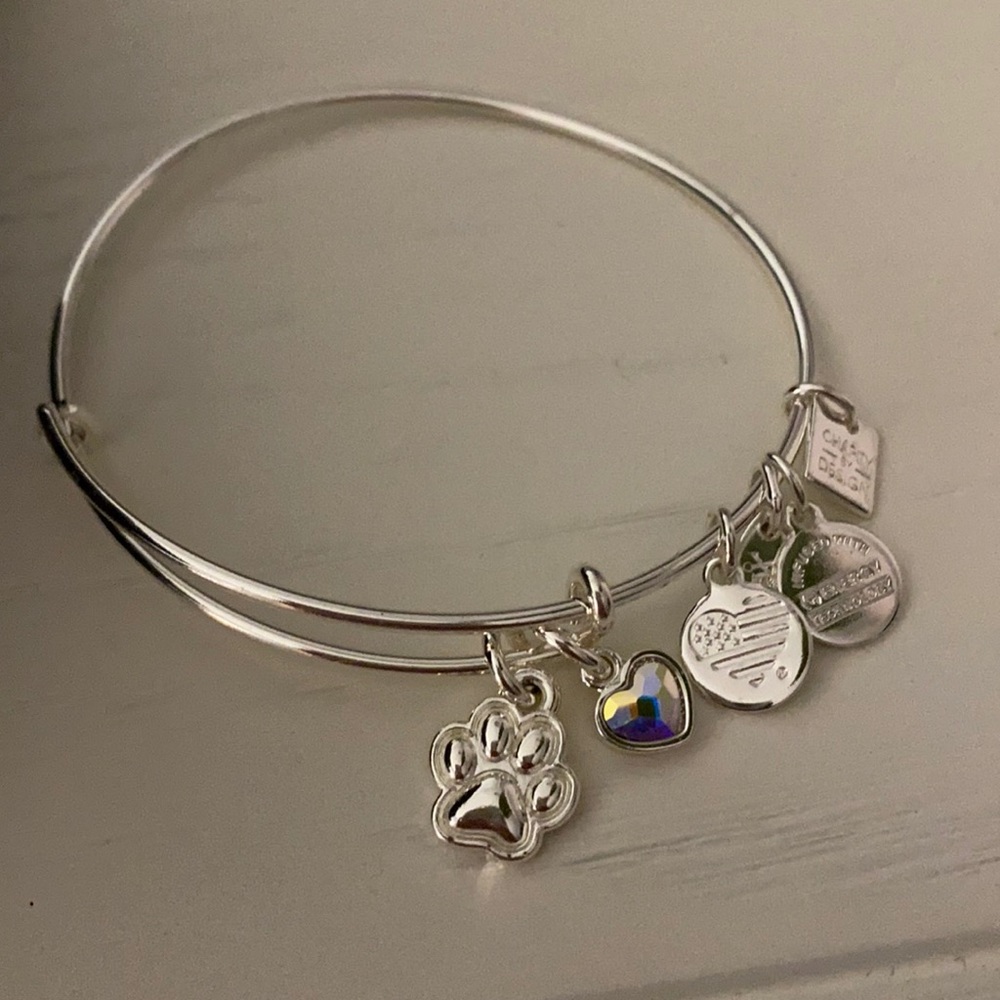 Paw print Alex and Ani Bracelet